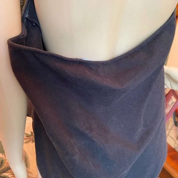 Forever21+ black 1piece halter bodysuit 2X - Picture 5 of 6